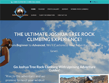 Tablet Screenshot of joshuatreeuprising.com